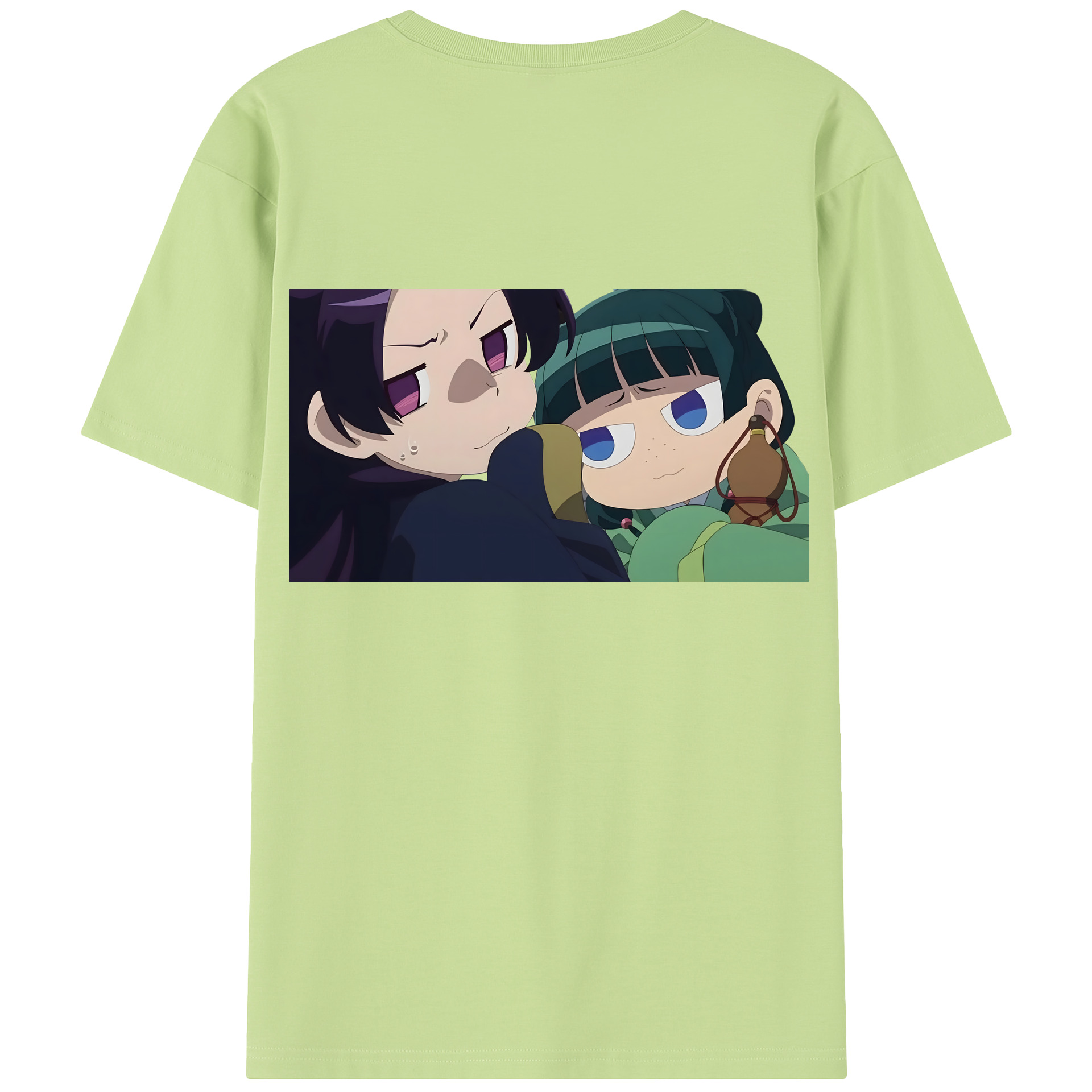 （画像用） 薬屋のひとりごと The Apothecary Diaries 綿100％半袖Tシャツ（背面プリント）